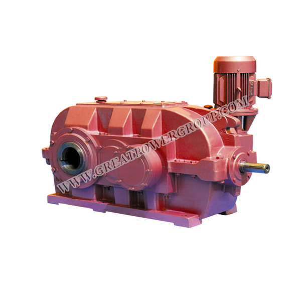 DCYK Series Bevel Cylindrical Gear Reducer With Worm Gear Motor
