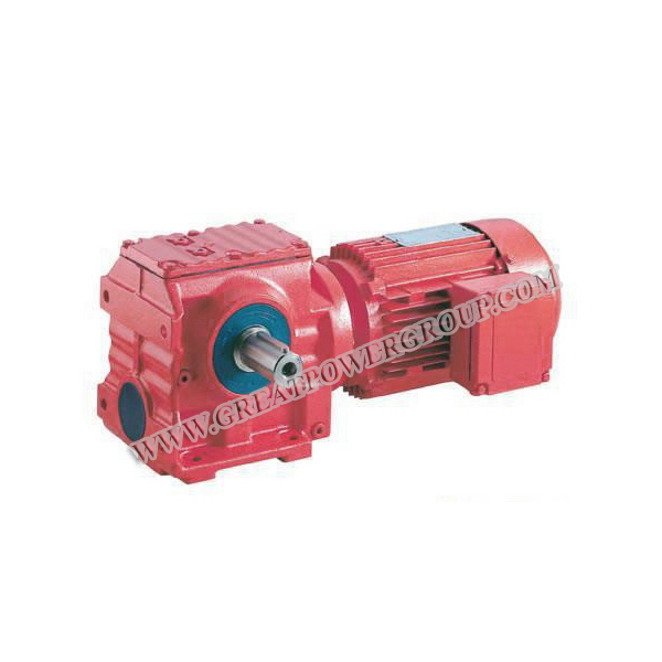 S Series Helical Worm Geared Motor